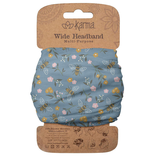Karma Gifts Women's Headband, BEE, OS