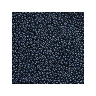 John Bead Craft Bead, 10/0, Metallic Gunmetal