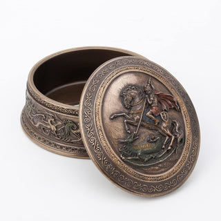 Veronese Design Storage Box, 2 1/2 Inch Tall, Bronze