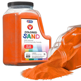 Hygloss Art Craft Kit, 15-Pound, Orange