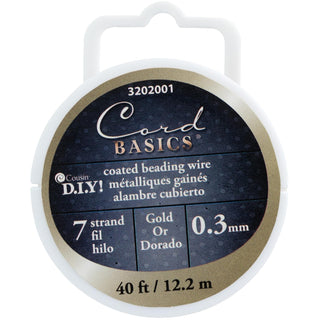 Cousin Wire, 40', Gold