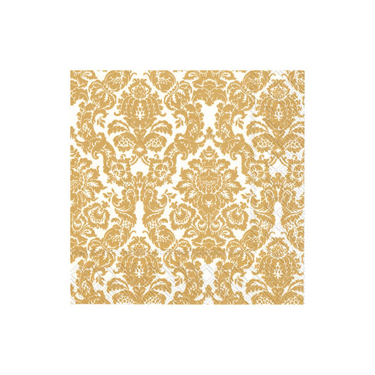 ihr SINCE 1977 Disposable Napkin, 5" x 5", Gold- Palais