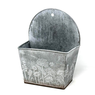 allgala Planter, 8", Wall Grey