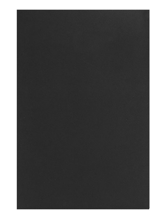 Hygloss Sheets for Crafts Colorful Foam for DIY Arts & Craft, Black, 10 Piece
