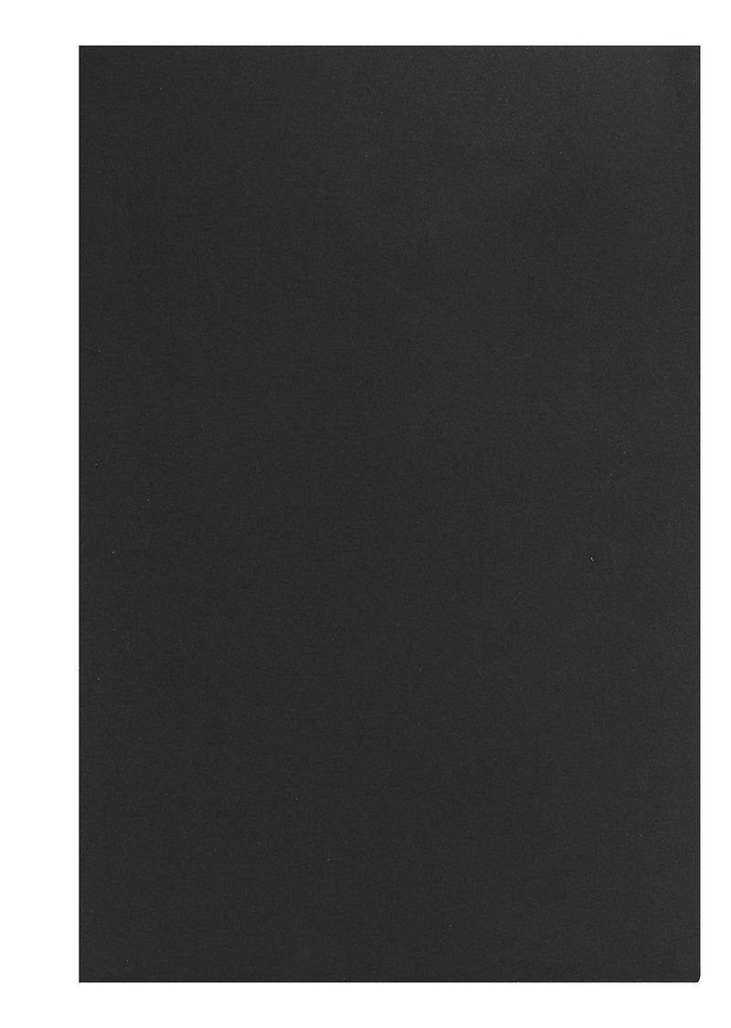 Hygloss Sheets for Crafts Colorful Foam for DIY Arts & Craft, Black, 10 Piece
