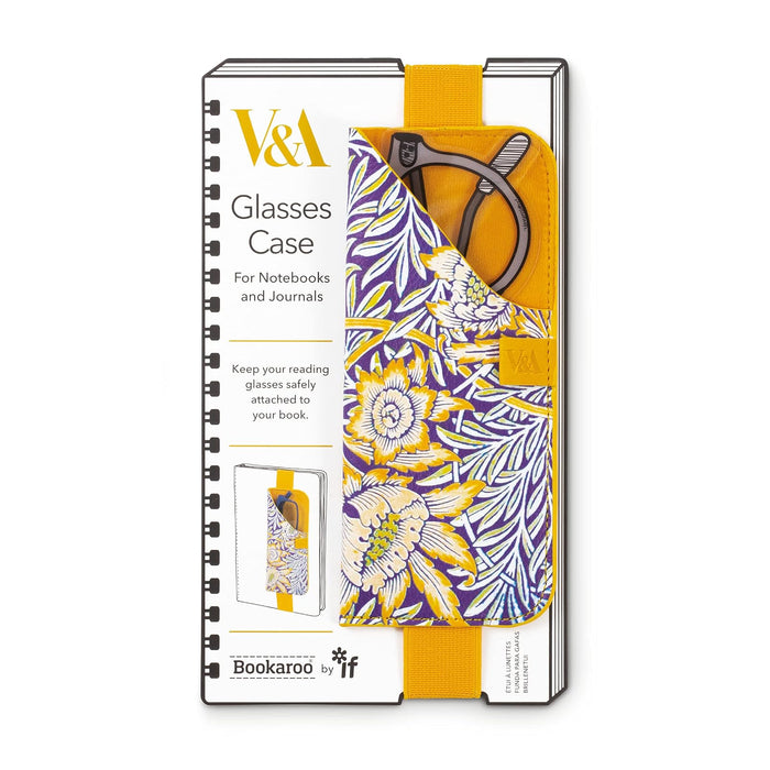 IF V&A Bookaroo Glasses Case - Morris Tulip & Willow