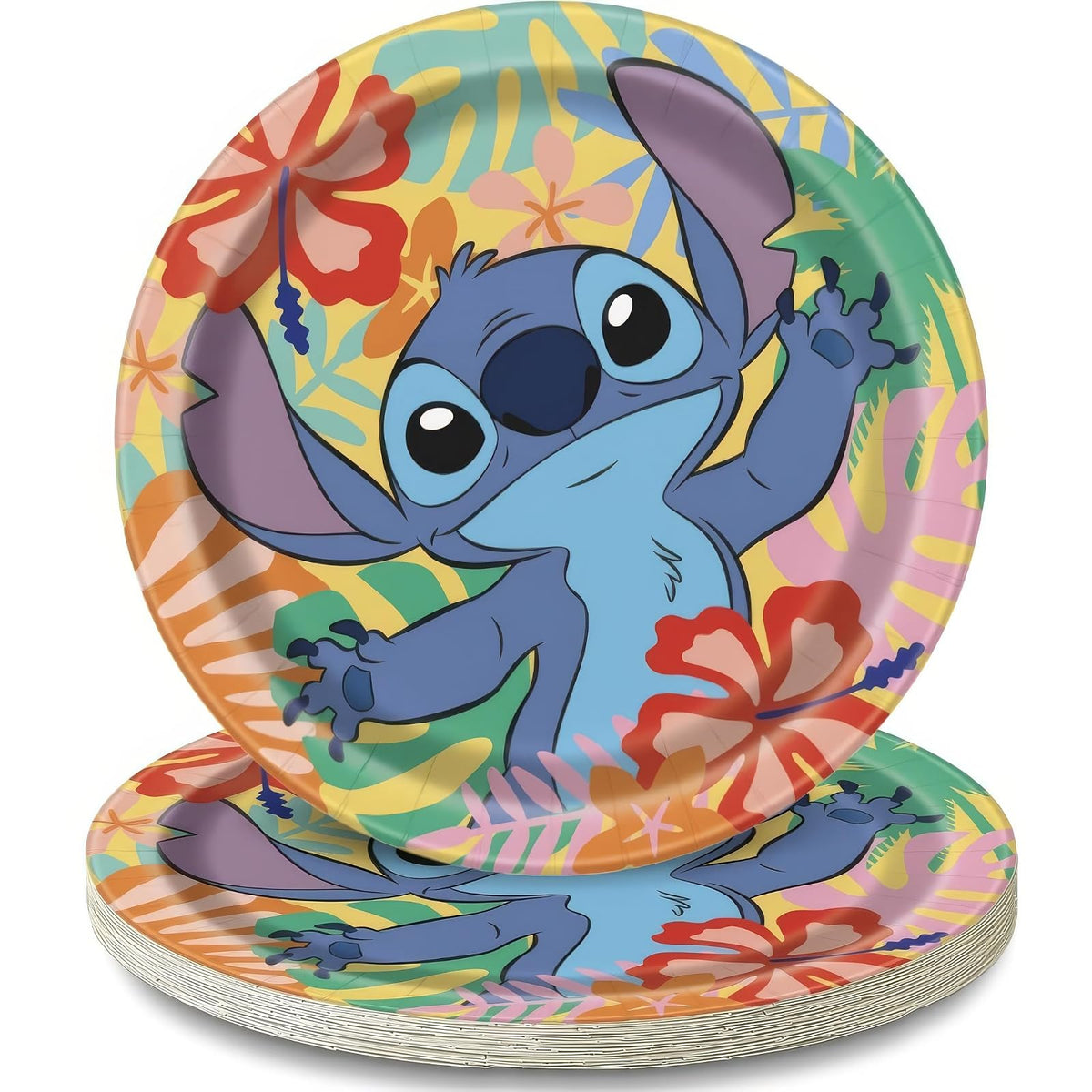 Unique Dishware Plate, 9", Multicolor