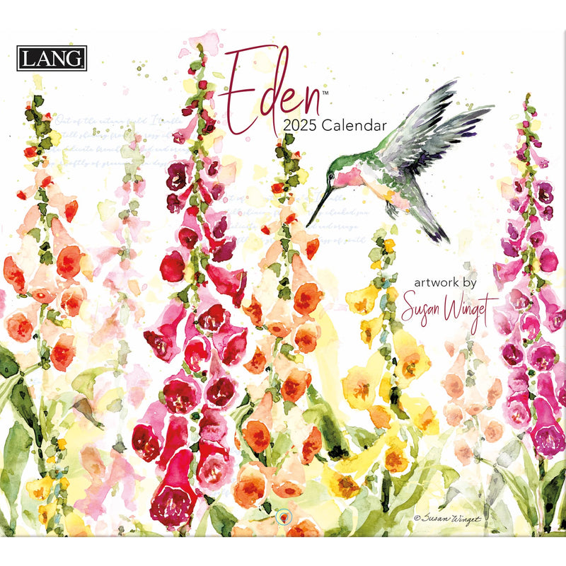 LANG Eden 2025 Wall Calendar (25991002033)