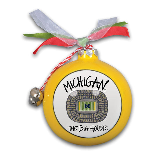 Magnolia Lane 21765 Michigan Stadium Ornament, 3.5-inch Diameter
