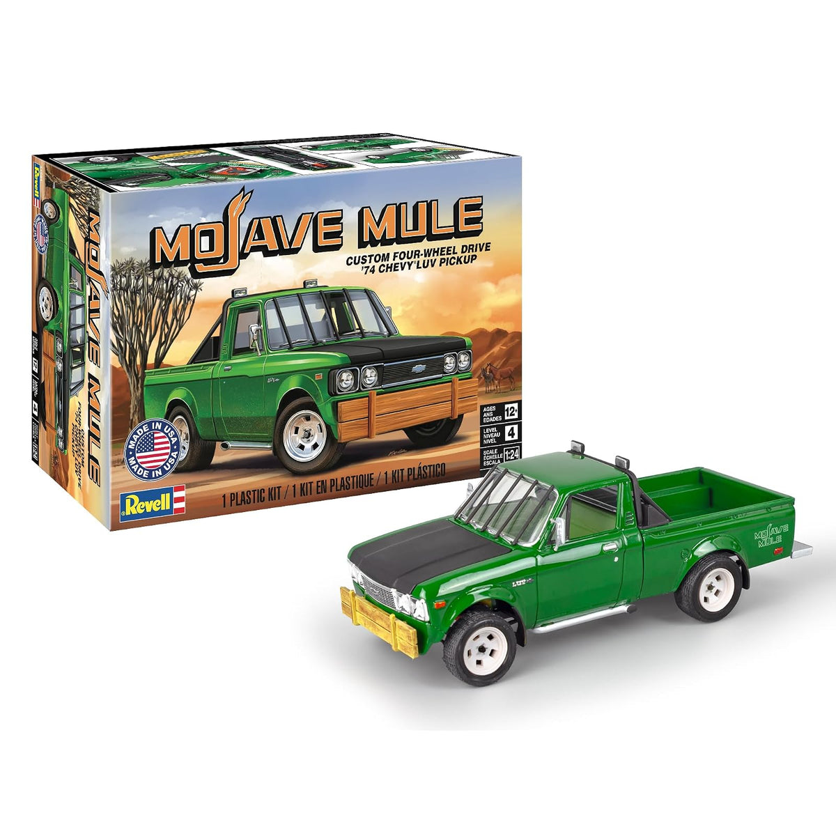 Revell Art Craft Kit, 1:24 Scale, White