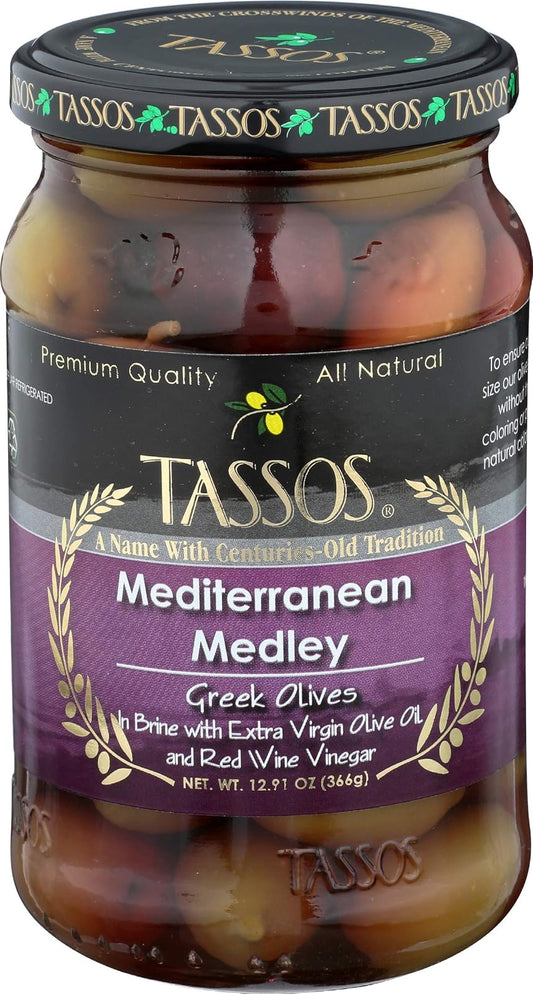 Tassos, Olive Mediterranean Medley, 12.91 Ounce
