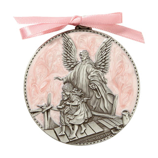 Christian Brands Greeting Card, 2.25" Diameter, Pink