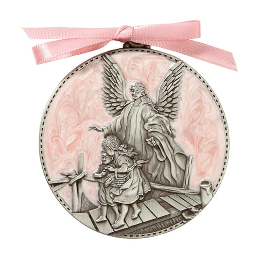 Christian Brands Greeting Card, 2.25" Diameter, Pink