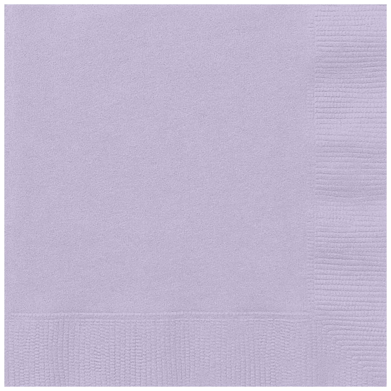 Lavender Beverage Napkins, 20ct