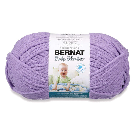Spinrite Yarns (CA) Bernat Baby Blanket Big Ball Baby Lilac