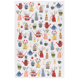 Now Designs Towel, W18 x L28in, Watering Cans