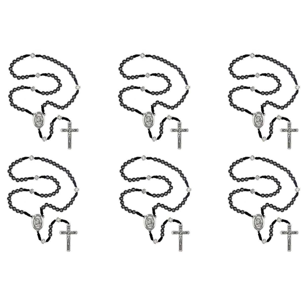 Autom Necklace, 6-Count, Black