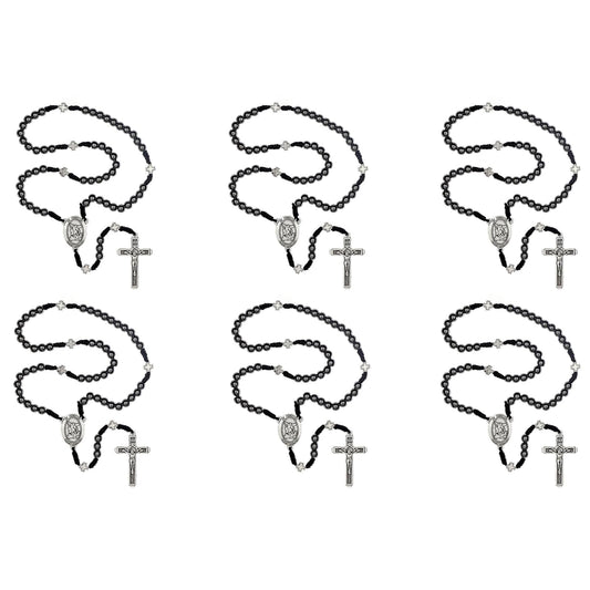 Autom Necklace, 6-Count, Black
