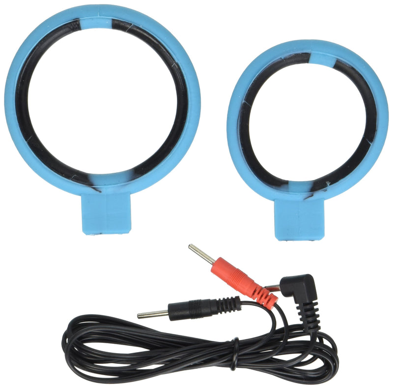 Zeus Electrosex Bi-Polar Silicone Cock Ring Set