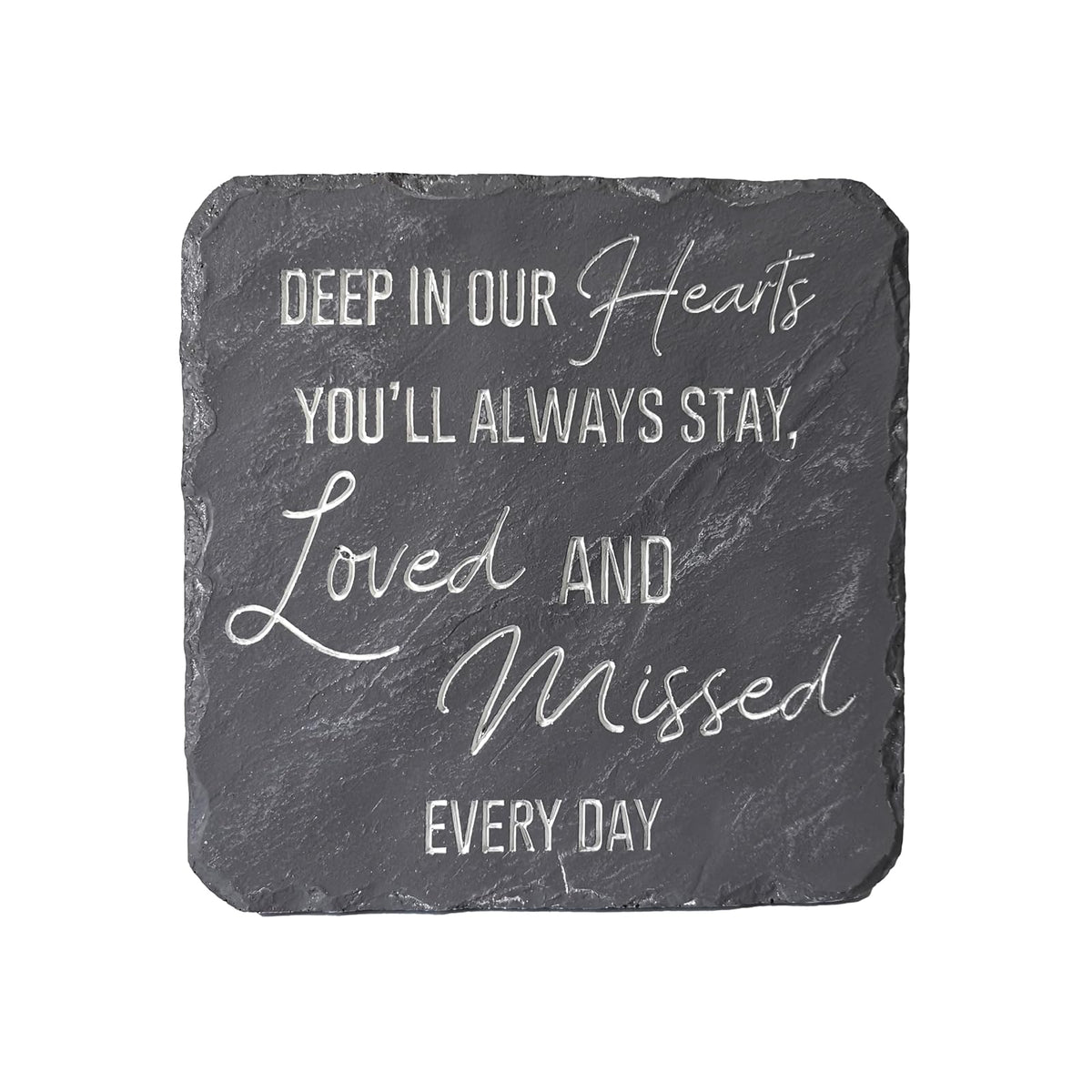 Pavilion Gift Company Decorative Signage, 7.75", Gray, White