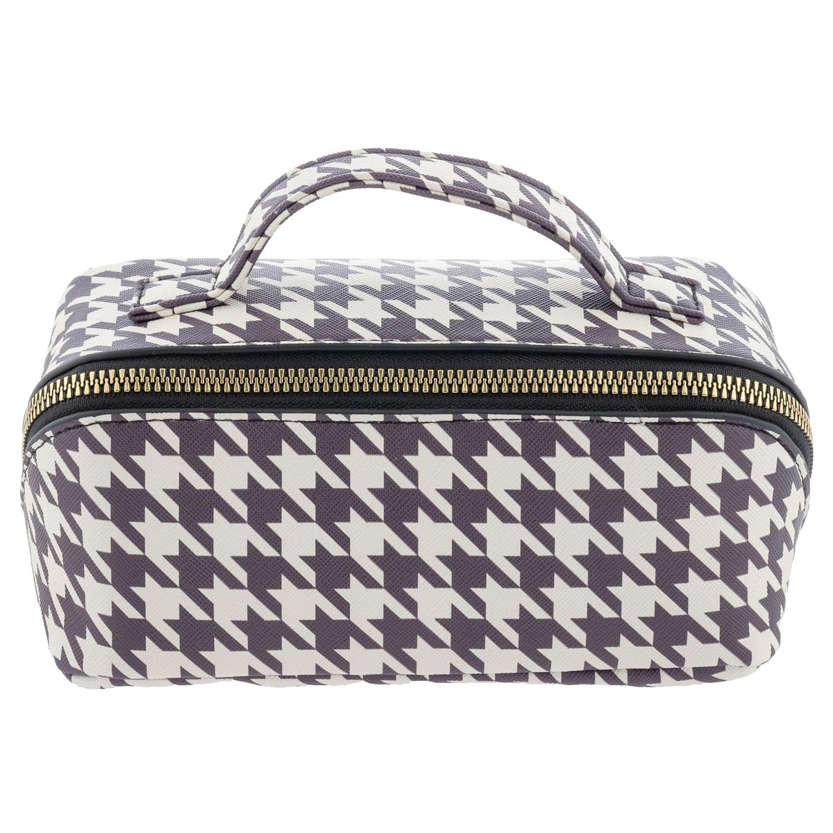 Karma Cosmetic Case, Small, Houndstooth