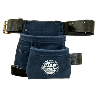 Graintex Tool Belt, 18"-32", Navy Blue