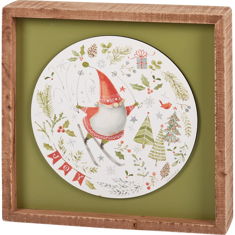 Inset Box Sign - Joy