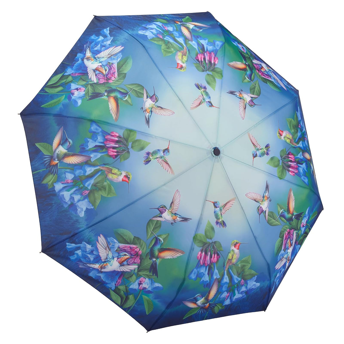 Galleria Enterprises Umbrella, 41 inches, Bluebells/Humming Birds