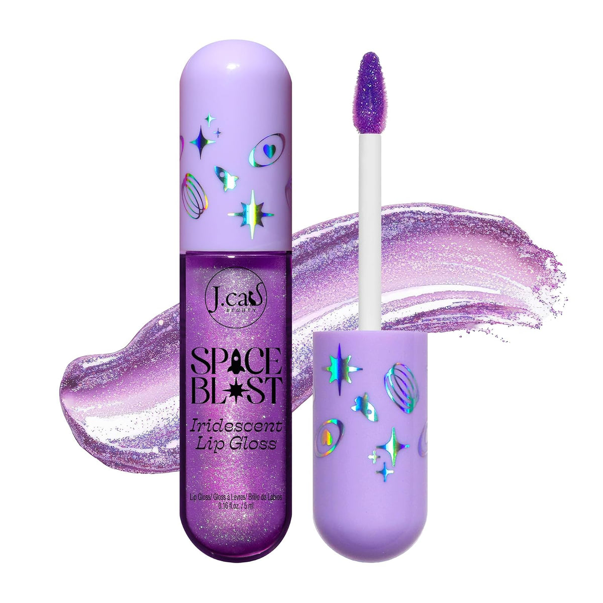 J.CAT BEAUTY Lip Color, 0.16 Fl Oz (Pack of 1), Nova Flash