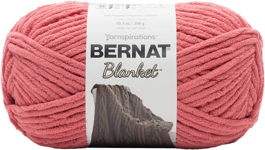 Spinrite Yarns (CA) Bernat Blanket Yarn, 10.5 oz, Terracotta Rose, 1 Ball