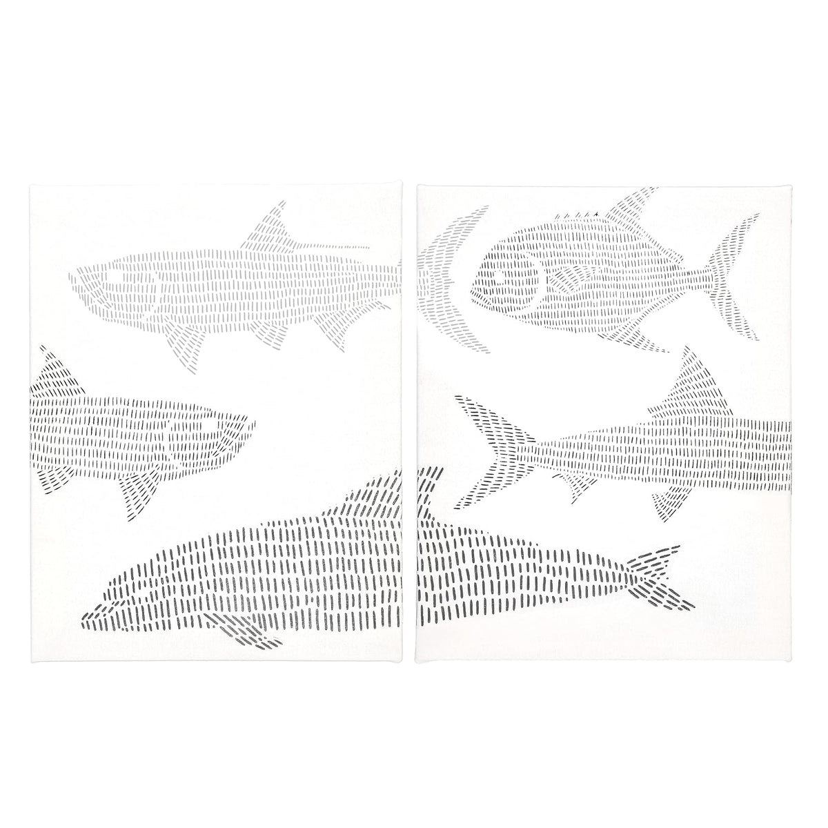 Pavilion Gift Company Wall Art, 12"L x 12"W, Grey, White