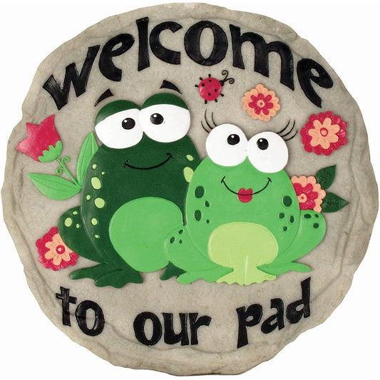Spoontiques Welcome to Our Pad Stepping Stone