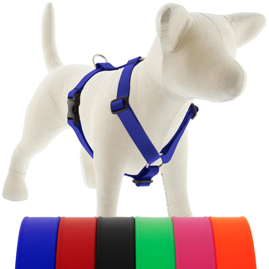 LupinePet Animal Harness, Medium: Girth Adjusts from 20 to 32 in, 1-in Wide, Tru