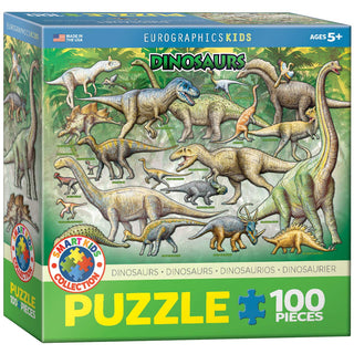 Dinosaurs 100 Piece Jigsaw Puzzle