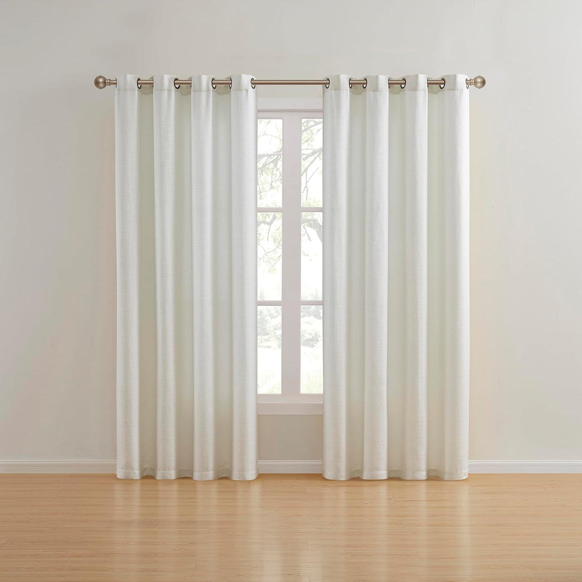 Stylemaster(R) Curtain, 56"W x 95"L (Pack of 1), White