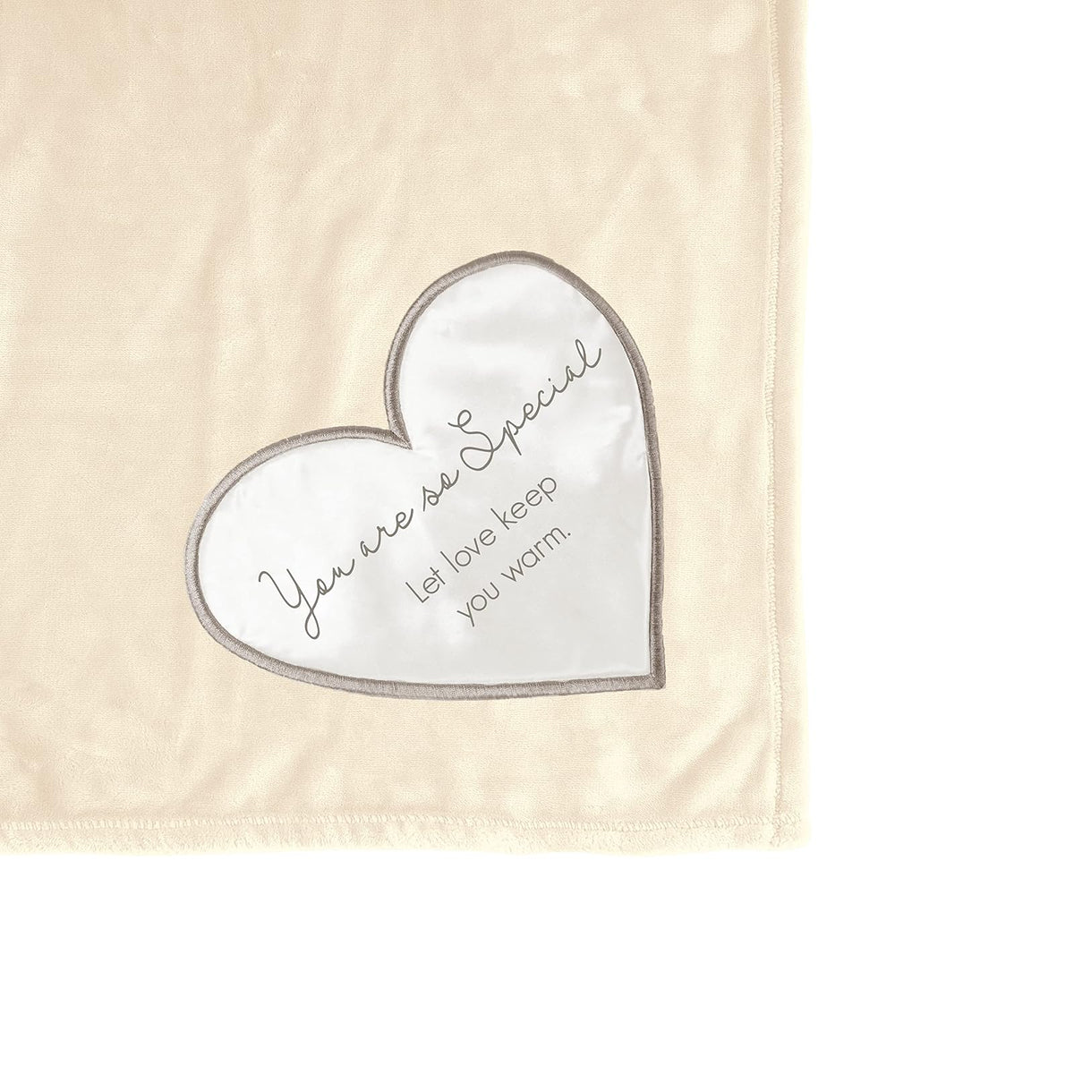 Pavilion Gift Company Blanket, 50" x 60" inches, Cream