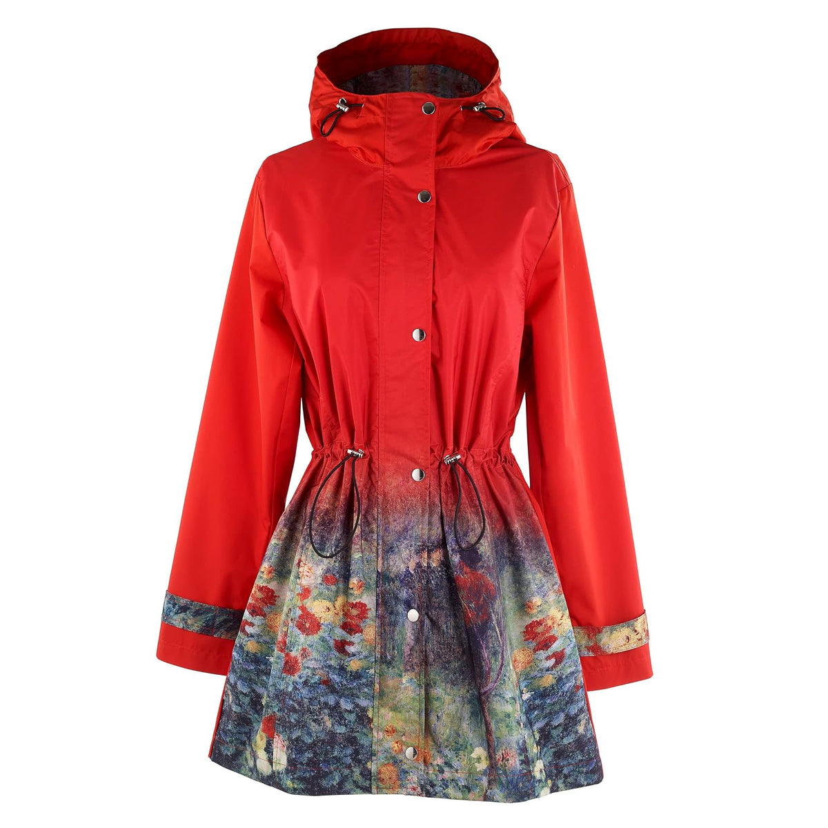 Galleria Enterprises Coat, Large, Le Jardin Rue Cortot a Montmarte
