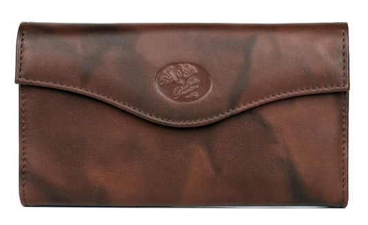 JYS Enterprise Julia Buxton Heiress Organizer¬Æ Clutch Mahogany