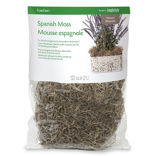FloraCraft Spanish Moss Natural Plant