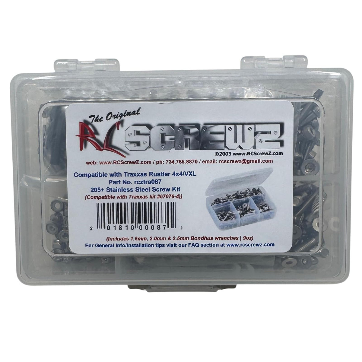RC Screwz Toys And Games, Large, Silver