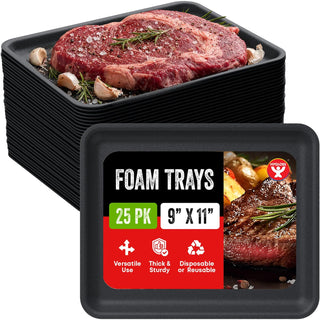 Hygloss Tray, 9 x 11-Inch, Black