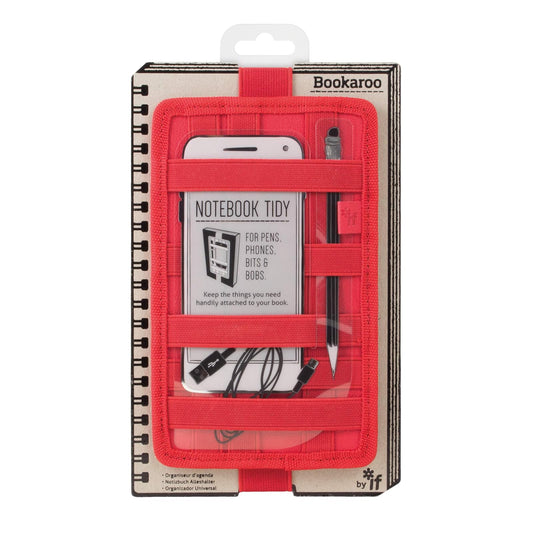 IF Bookaroo Notebook Tidy - Red