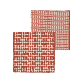Now Designs Towel, 12 x 12 inches, Clay Red