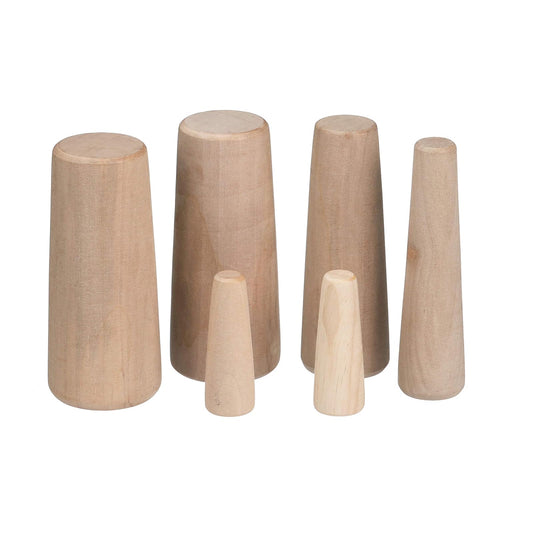 Seachoice Emergency Stopgap Assorted 1/2-2 in. Wood Plugs, Set of 6
