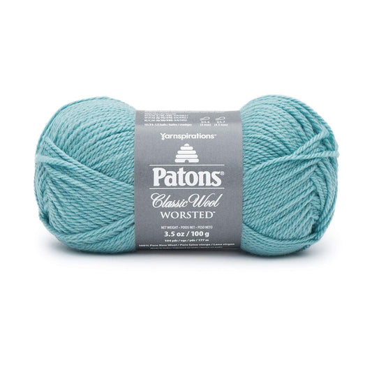Spinrite Yarns (CA) Patons Classic Wool Yarn, Teal Chalk
