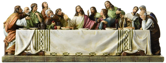 Roman Last Supper Collection Joseph's Studio Jesus and The 12 Disciples at The Last Supper, 11.25-Inch