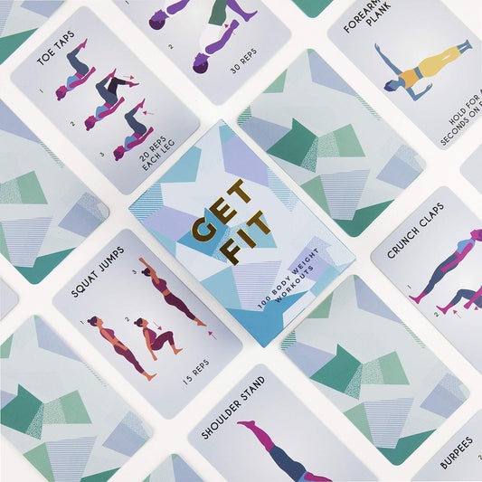 Gift Republic Get Fit Exercise Activity Cards