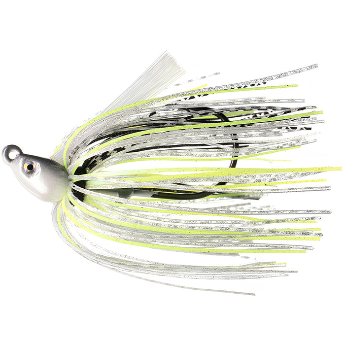 Dirty Jigs Swim Jig (Chartreuse Shad, 3/8 Oz.)
