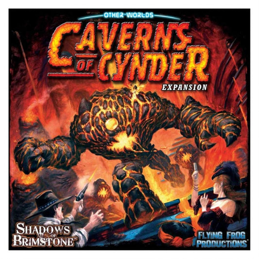 Flying Frog Caverns Of Cynder Tile Game Shadows Of Brimstone Expansion Flying Frog Productions
