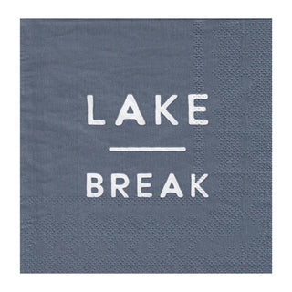 Santa Barbara Design Studio Disposable Napkin, 5" x 5", Lake Break